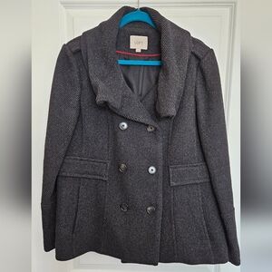 Wool peacoat